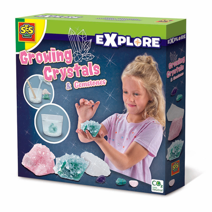 Crystal Growing Kit with Gemstones