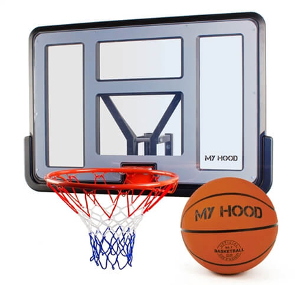Pro Basketball Hoop w. Backboard & Ball - My Hood