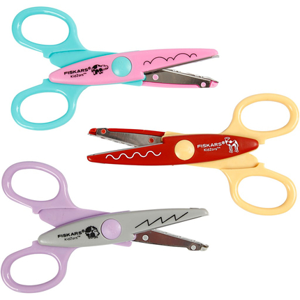 Pattern Scissors - Right & Left Handed, 3 pcs