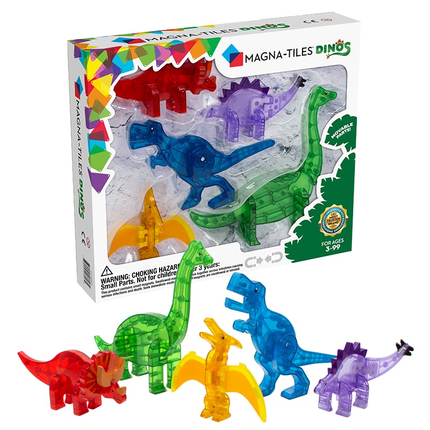 Magna-Tiles | Dinosaurs, 5 pcs