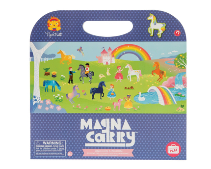 Magna Carry Magnetic Play Book - Unicorn Kingdom
