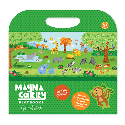 Magna Carry Magnetic Play Book - In the Jungle