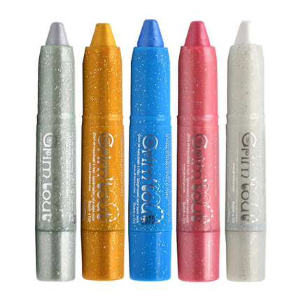 Face Paint - 5 Crayons, Metallic