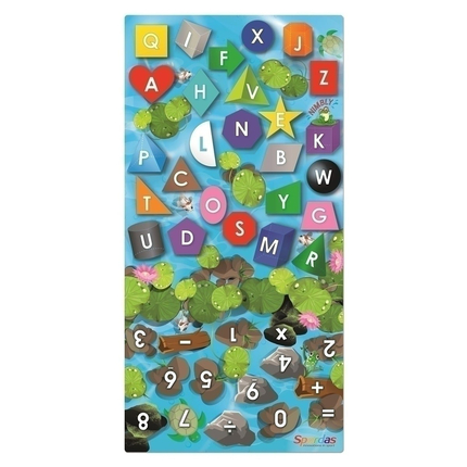 Play & Learn Mat - Shape, Colour, Numbers, Letters