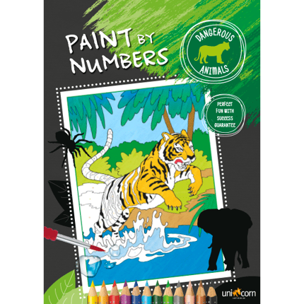 Paint by Numbers - Dangerous Animals