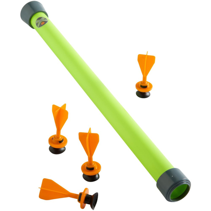 Toy Blow Gun with Suction Cup Darts