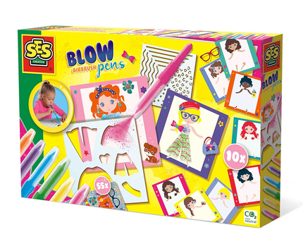 Blow Airbrush Pens Activity Set - Fashion Designer