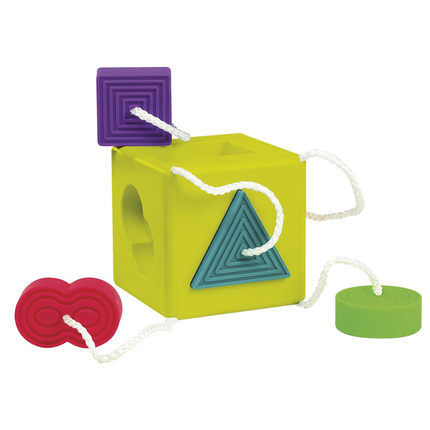 OombeeCube Sensory Shape Sorting Cube