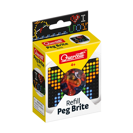 Mosaic Pegboard Peg Brite Accs. - Refill, 180 pcs