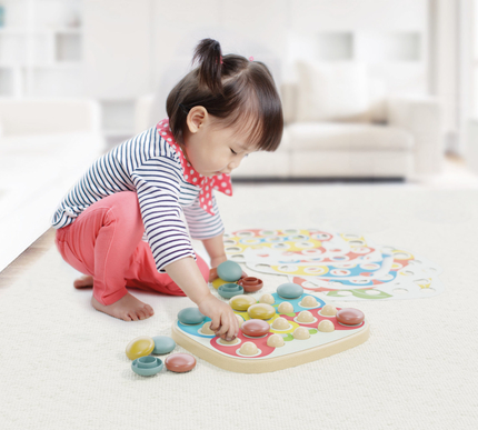 Mosaic Pegboard FantaColor - Baby, 28 pcs