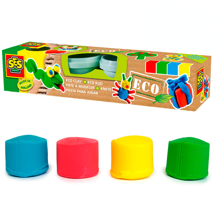 Modelling Clay 4x90 g - Basic Colours