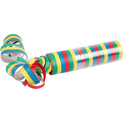 Serpentine Blowout Streamers, 10 rolls