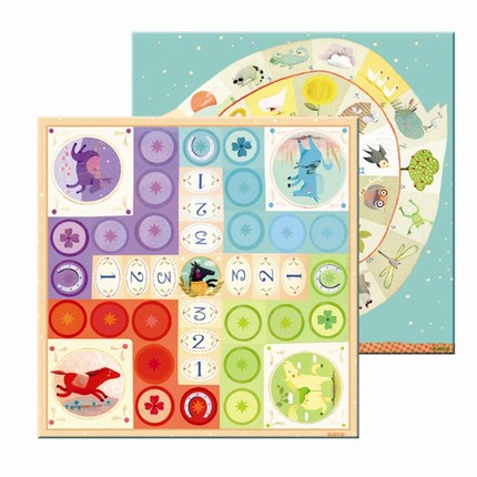 2 Games in Case - Horse Game and Goose Game