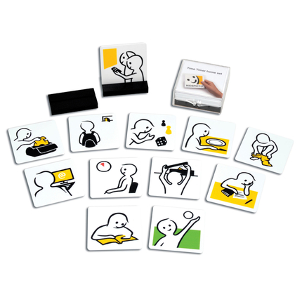Time Timer Accs. - Pictogram 5x5 cm, 12 pcs