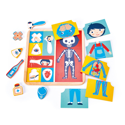Wooden Puzzle - Ouch, 12 pcs