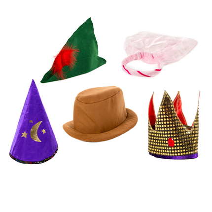 Fairy Tale Hats, 5 pcs