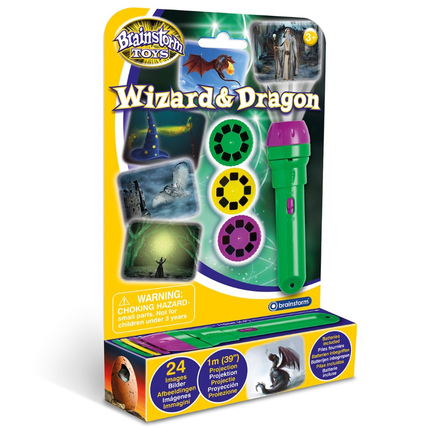 Torch Projector with Slides - Wizards & Dragons