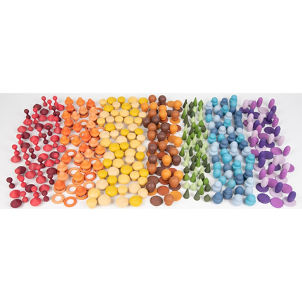 Montessori Wooden Treasures Super Set, 420 pcs