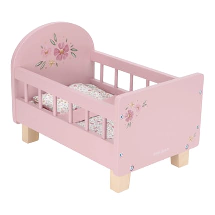 Doll Bed with Bedding - Rose