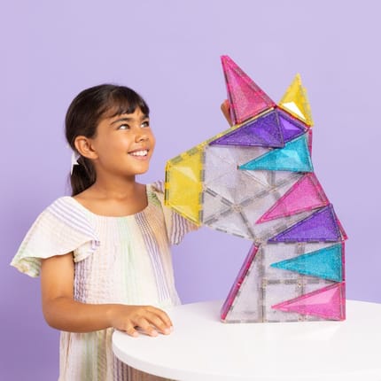 CONNETIX | Glitter Unicorn, 56 pcs
