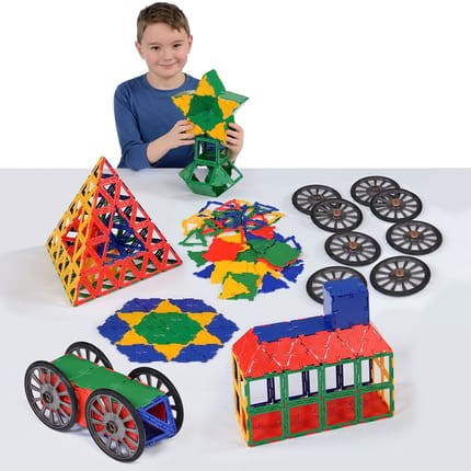 Polydron Construction Set, 456 pcs