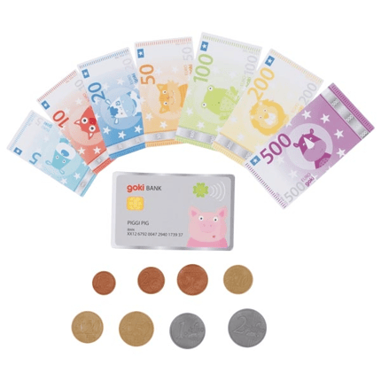 Play Money - Animal Currency incl. Credit Card