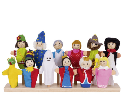 Finger Puppets - Set 2, 12 pcs