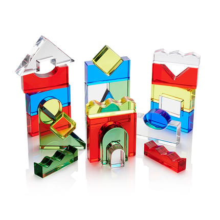 Colour Crystal Blocks, 41 pcs