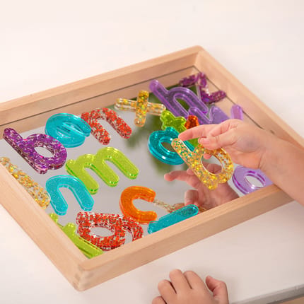 Wooden Mirror Tray - Small