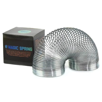 Coil Spring Toy - Metal, 7 cm