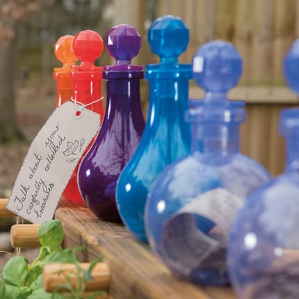 Magic Potion Vials (asstd.), 6 pcs