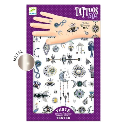Tattoos, Metallic - Wicca