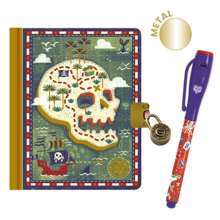 Diary with Lock and Magic Pen - Steve