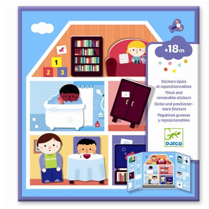 Stickers (from 18 mos) - Decorate the House