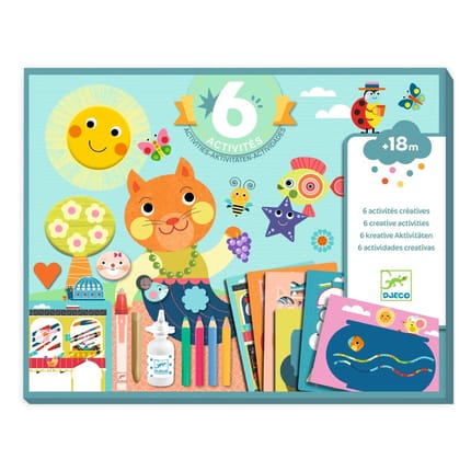 6 Creative Activities - Cat and her Friends