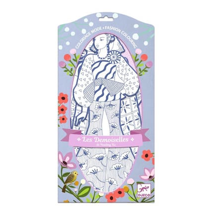 Colouring Kit - Global Fashion, 4 pcs