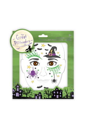 Face Stickers - Witch