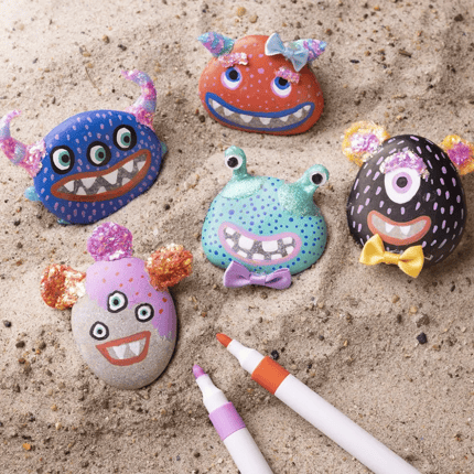 Monster Craft Kit - DIY Rock Monsters