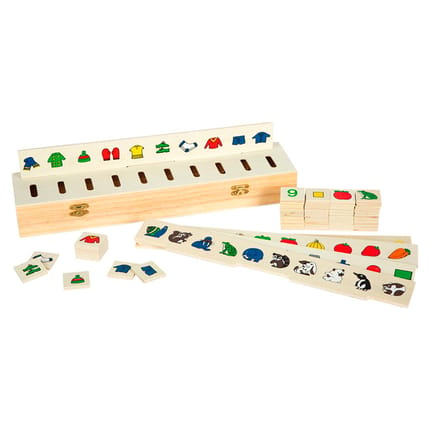 Picture Sorting Box - Shapes & Colours