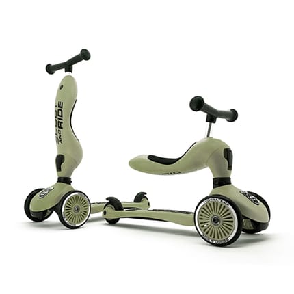 Scooter/Balance Bike - Highwaykick 1, Olive