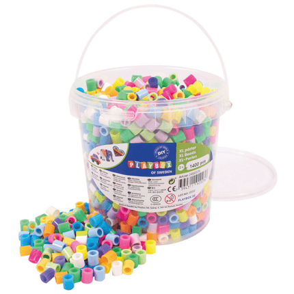 Maxi Fuse Beads - Pastel & Neon, 1,400 pcs