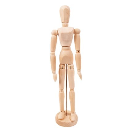 Poseable Mannequin Doll, 30 cm