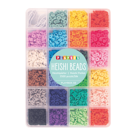 Heishi Beads in Organiser Box, 3,500 pcs