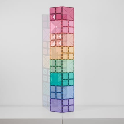 CONNETIX | Pastel Square Pack, 40 pcs
