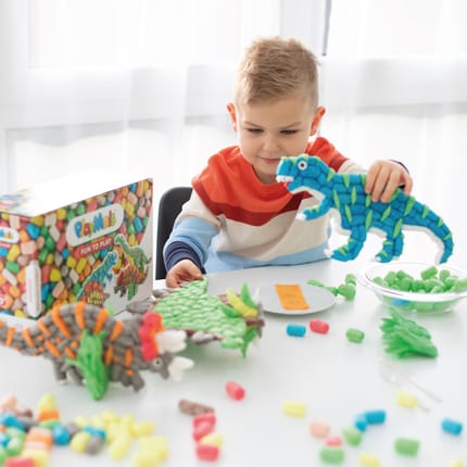 PlayMais Classic Fun To Play - Dinosaurs, 500 pcs