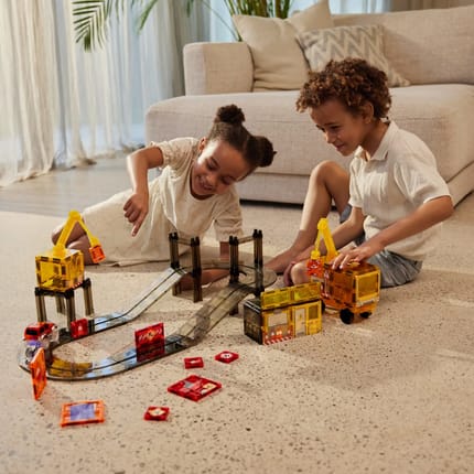 Cleverclixx | Construction Builder Intense, 48 pcs