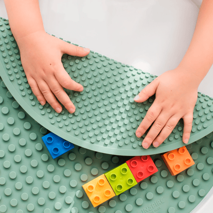 PlayTRAY Building Block Mat - Green