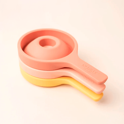 Funnels for Sensory Play - Coral, 3 pcs