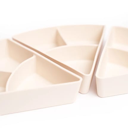 PlayTRAY Storage Inserts - Sand, 3 pcs