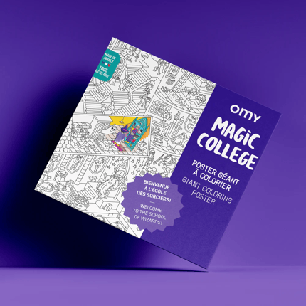 Colouring Poster - Magic College